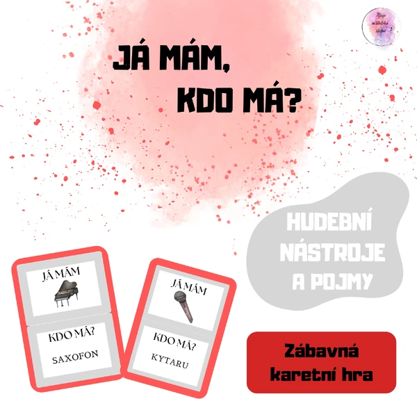 Já mám, kdo má? - Hudební nástroje a pojmy