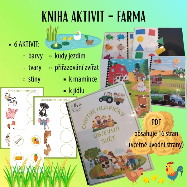 Kniha aktivit - FARMA