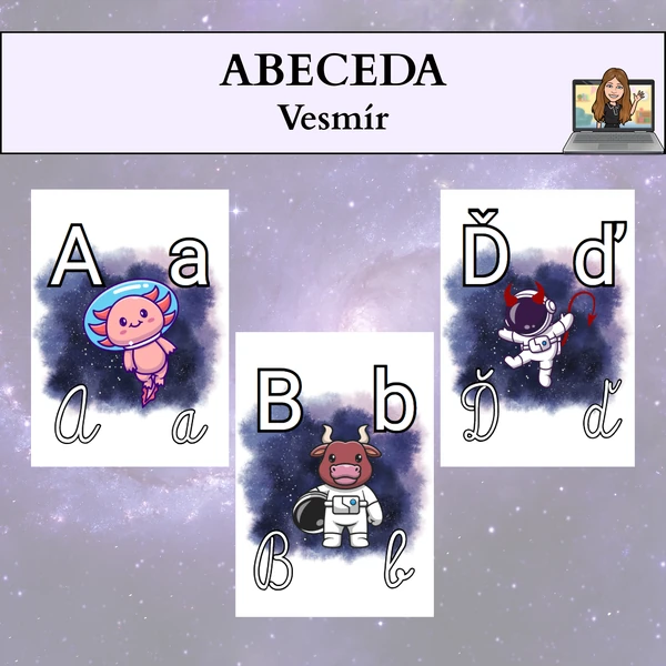 Abeceda - vesmír
