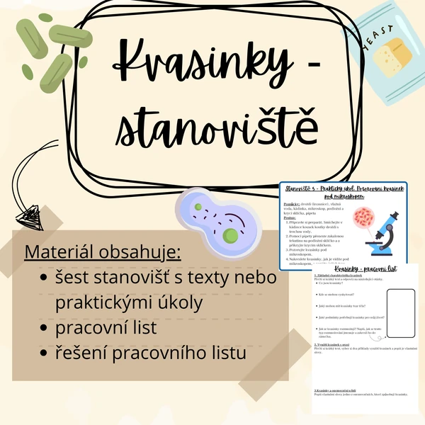Kvasinky - stanoviště