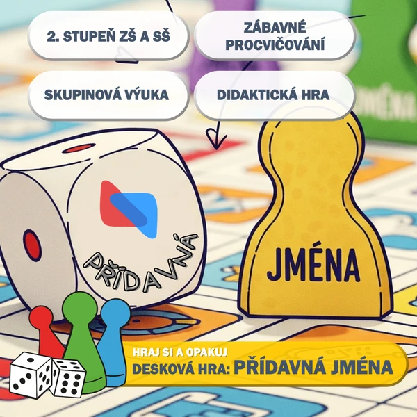 PŘÍDAVNÁ JMÉNA (desková hra)