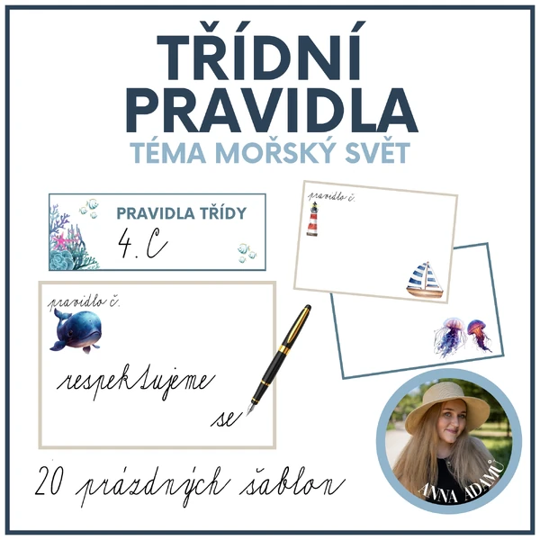 Třídní pravidla - mořský svět
