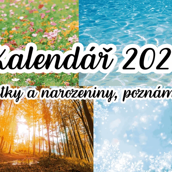 Měsíční kalendář na rok 2026
