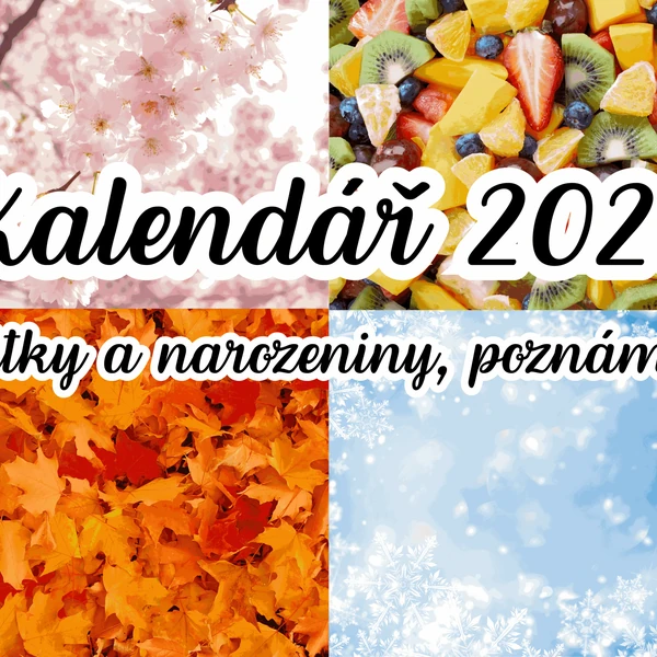Měsíční kalendář na rok 2026