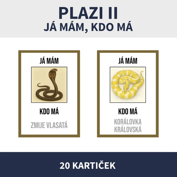 PLAZI II - JÁ MÁM, KDO MÁ (hadi)