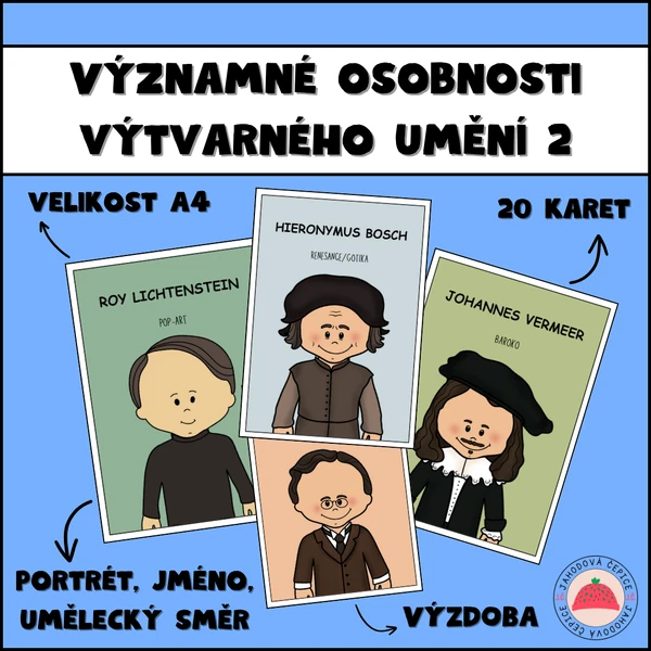 Významné osobnosti výtvarného umění 2 - výzdoba