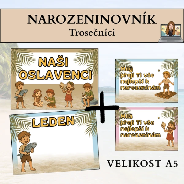 narozeninovník - trosečníci