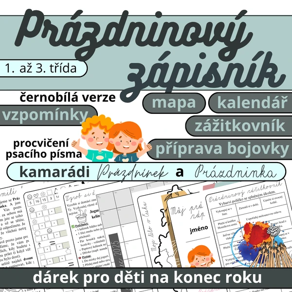 Můj prázdninový zápisník