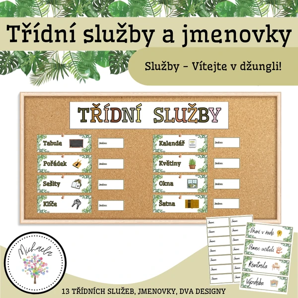 Třídní služby a jmenovky (samospráva)