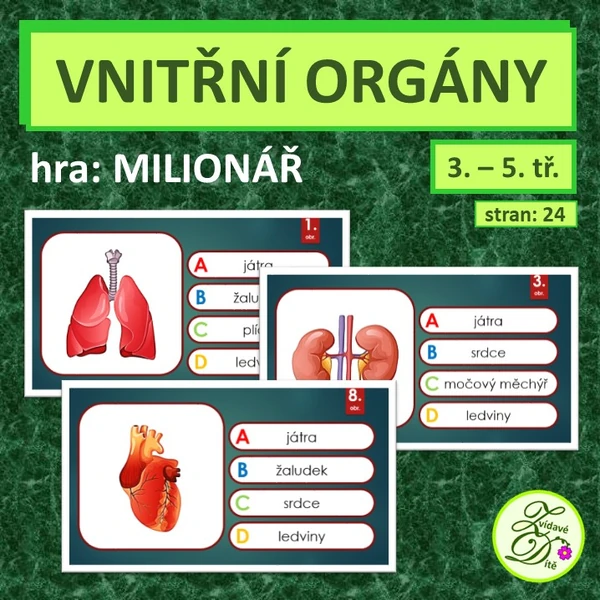 Vnitřní orgány (hra Milionář)
