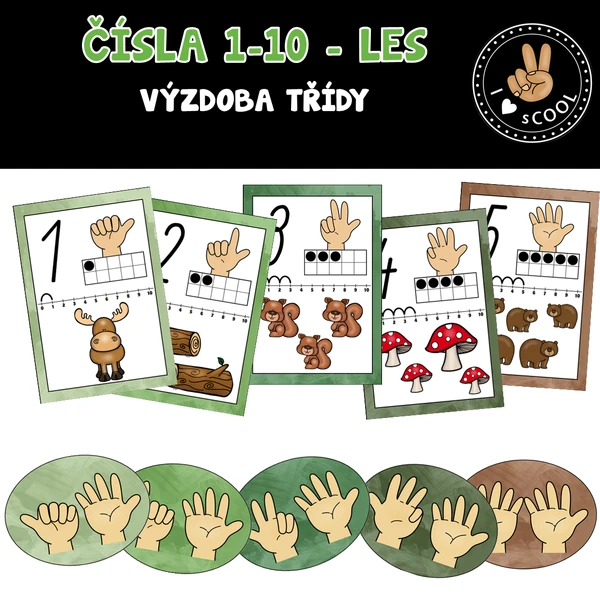 Čísla 1-10 - LES