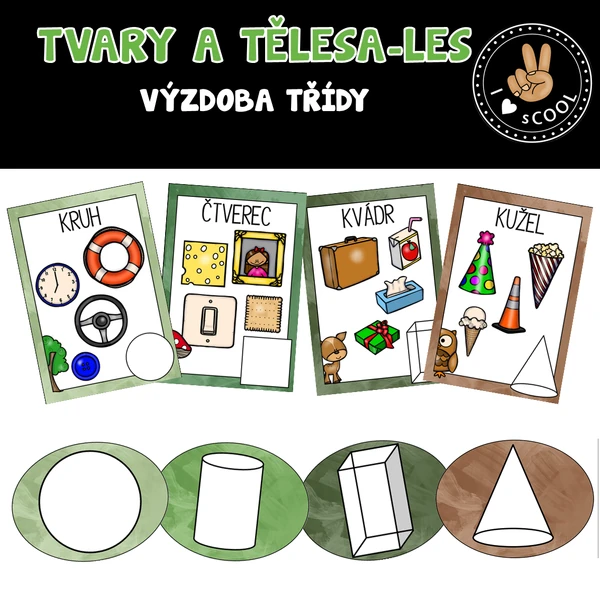 Tvary a tělesa - LES