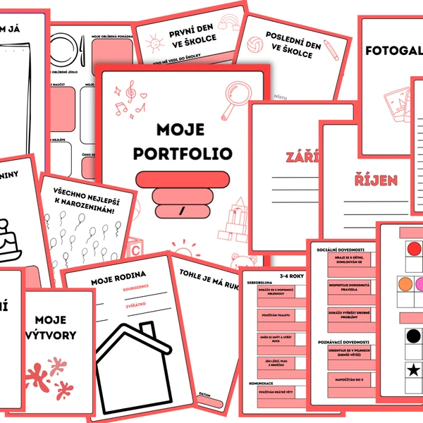 Portfolio dítěte v MŠ - Červené