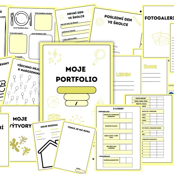 Portfolio dítěte v MŠ - Žluté