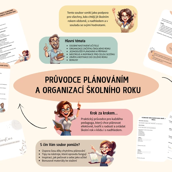 Průvodce - učitelky MŠ (plánování, organizace)