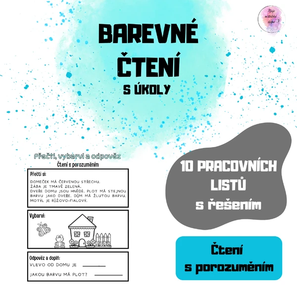 Barevné čtení s úkoly