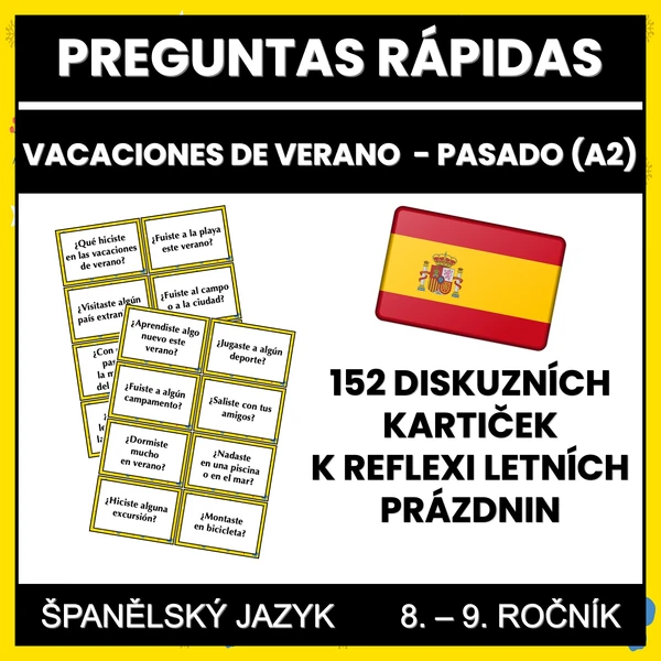 Preguntas Rápidas - Vacaciones de Verano - Pasado (A2)