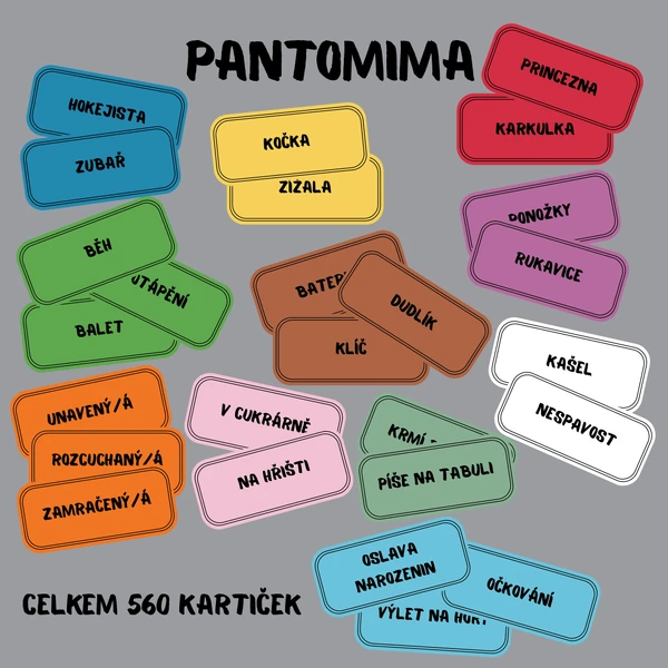 Velká sada - PANTOMIMA