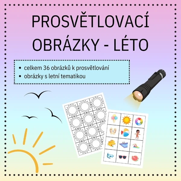 Prosvětlovací obrázky - Léto