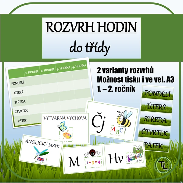 Rozvrh hodin do třídy