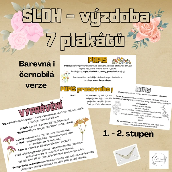 SLOH - výzdoba třídy