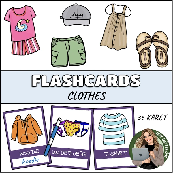 Flashcards - clothes (oblečení)