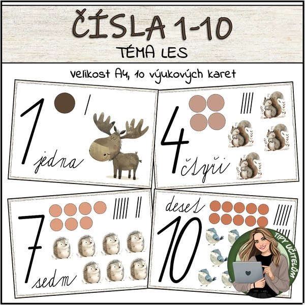 Čísla do 10 - LES