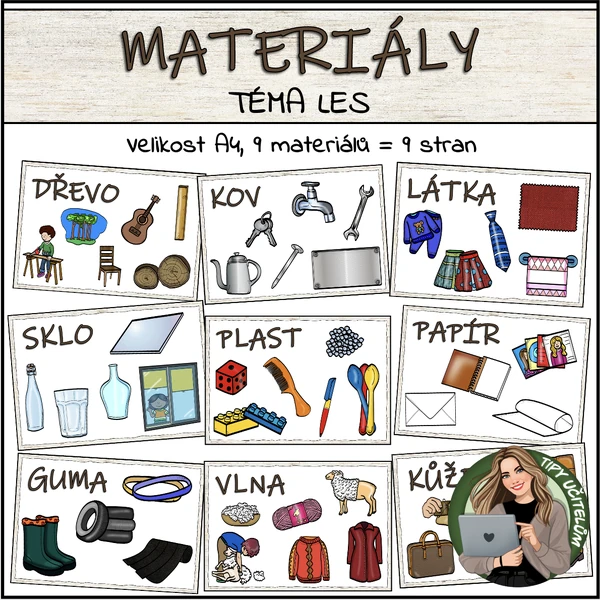 Materiály - téma LES