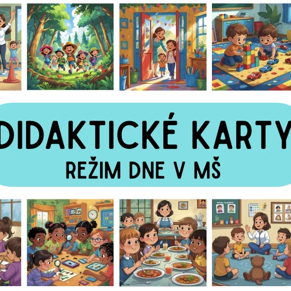 KARTY – Režim dne v MŠ