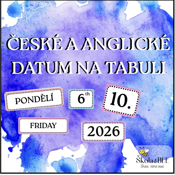 Datum na tabuli - české i anglické