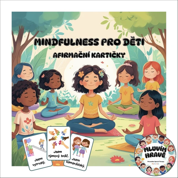 MINDFULNESS pro děti_Afirmační kartičky