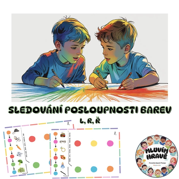 SLEDOVÁNÍ POSLOUPNOSTI BAREV_L, R, Ř