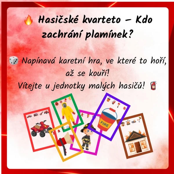 Hasičské kvarteto – Kdo zachrání plamínek?