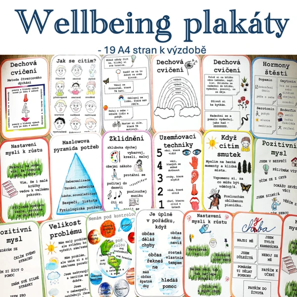 Wellbeing - plakáty