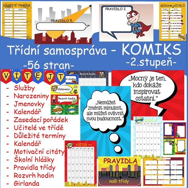 Třídní samospráva - KOMIKS