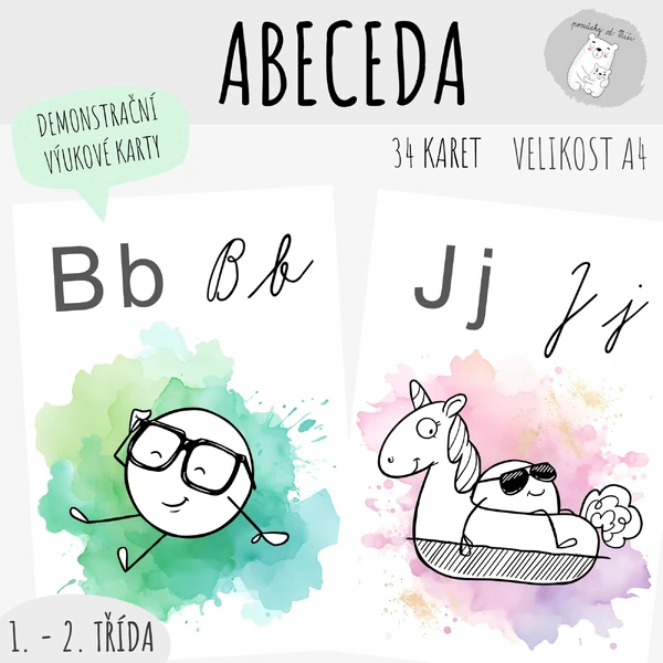 Abeceda - Veselá výzdoba 