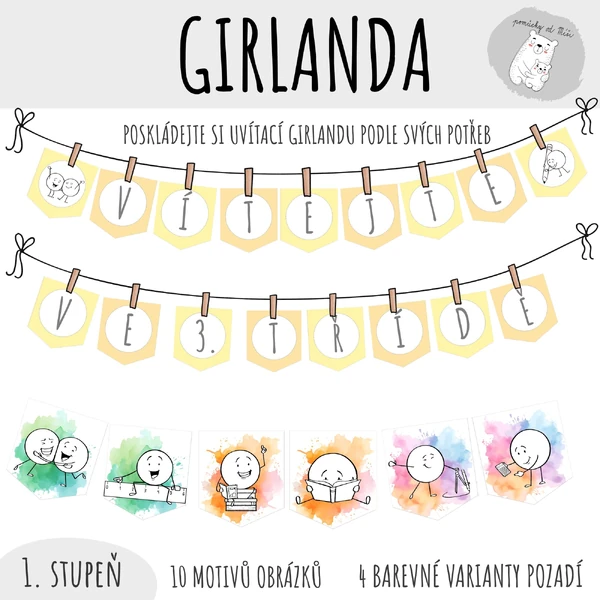 Girlanda - veselá výzdoba 