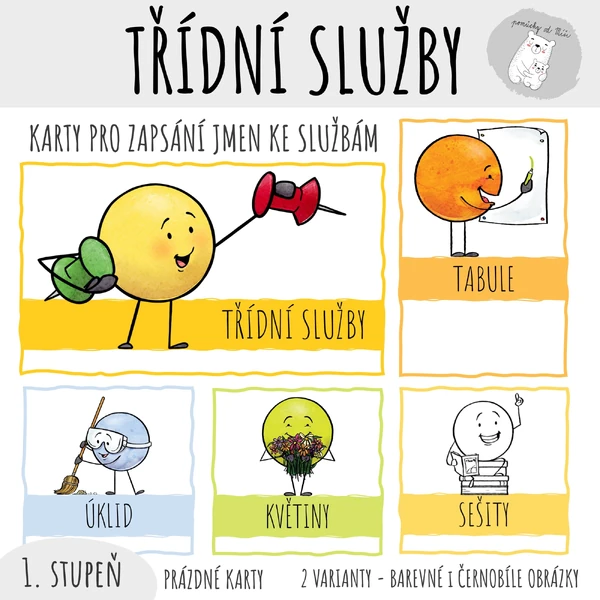 Třídní služby - Veselá výzdoba 