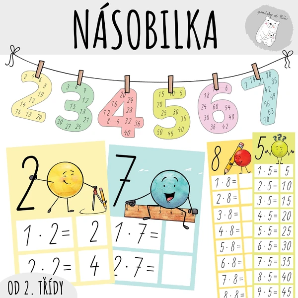 Násobilka - Veselá výzdoba