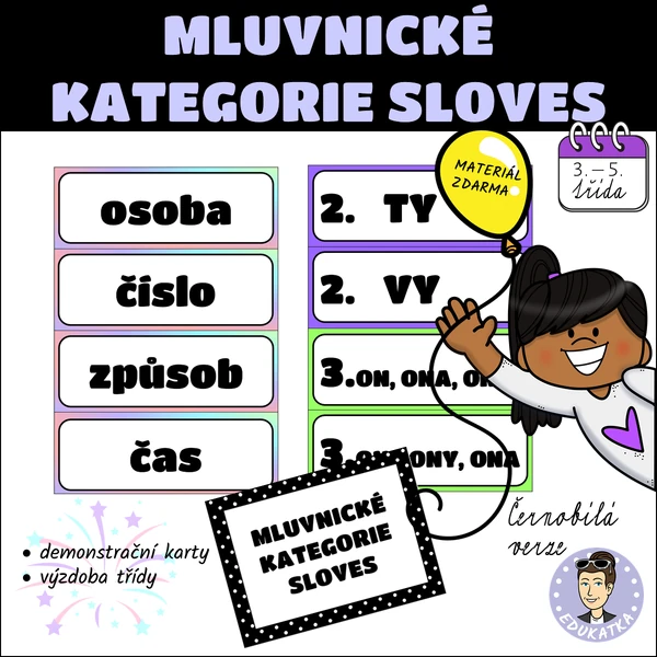 Slovesa - mluvnické kategorie