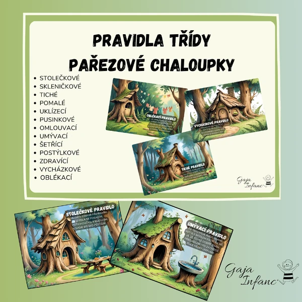 Pravidla třídy- Pařezové chaloupky