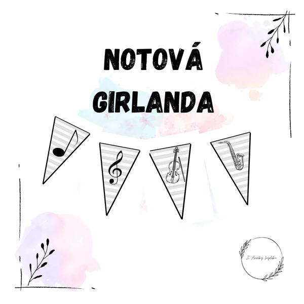 Notová girlanda