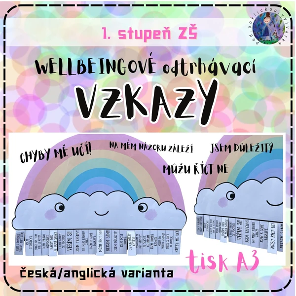 Wellbeingové odtrhávací VZKAZY