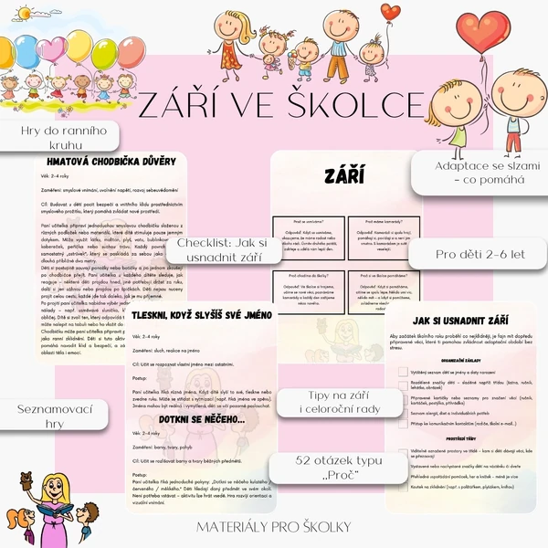 Září ve školce