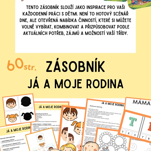 Zásobník aktivit - RODINA (otevřená nabídka)