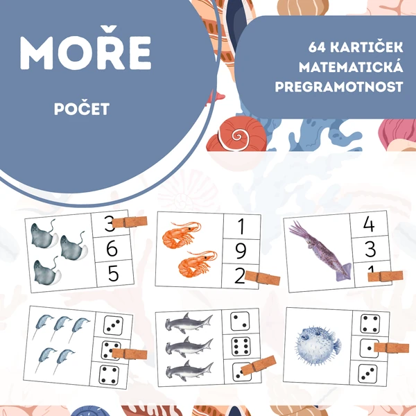 MOŘE - počet