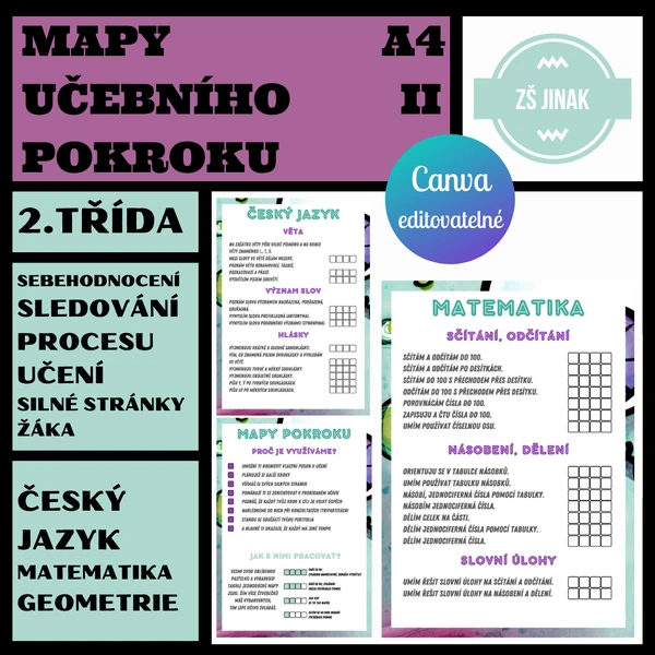 MAPY UČEBNÍHO POKROKU - 2.třída