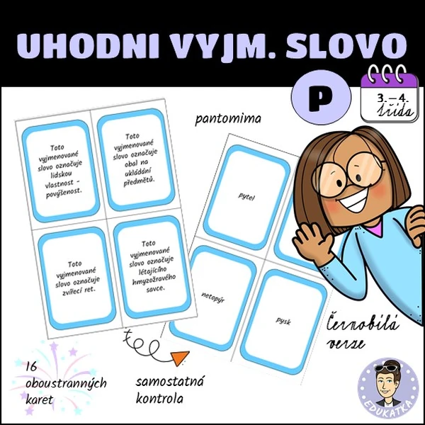 Uhodni vyjmenované slovo po P