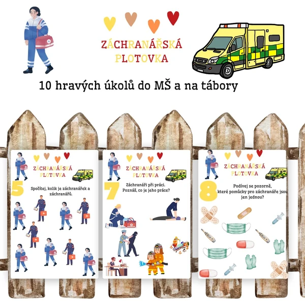 Záchranářská plotovka 🚑 🧯
