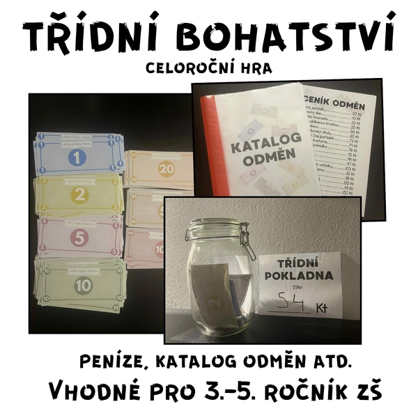 Třídní bohatství - celoroční hra